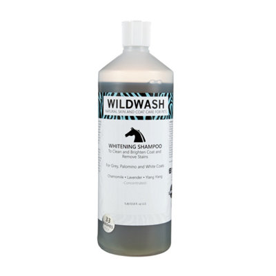 Wildwash Natural Whitening Horse Shampoo 1L from B&Q