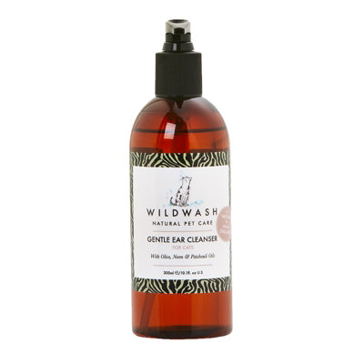Wildwash Gentle Ear Cleanser For Cats 300Ml from B&Q