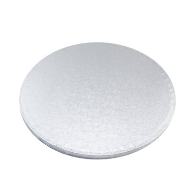 LarryRoo Bakers Toolkit 10-Inch Dia Round Cake BoardSilver from B&Q