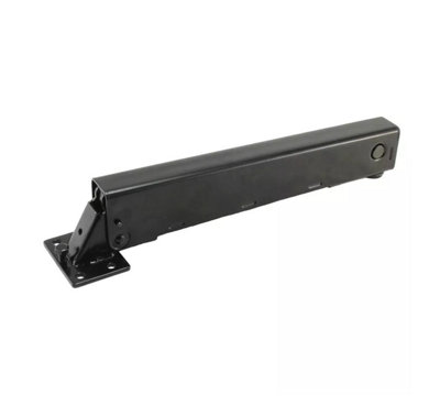 DJM Direct Hydraulic Single Action Gate Self Closer 50Kg Black from B&Q