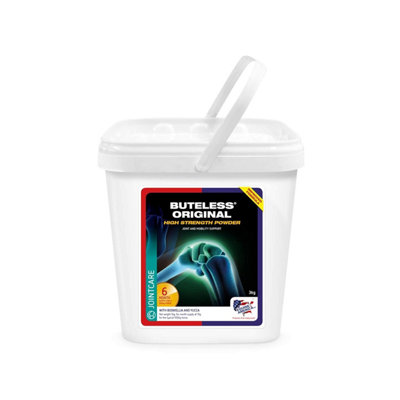 - Equine America Buteless Original High Strength Powder Ready To Use Horse & Pony Supplement Support For Joints & Mobility 3 Kg