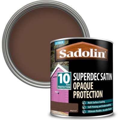 Sadolin Walnut Superdec Satin 5L White