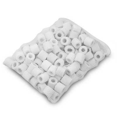 Pisces Ceramic Aquarium Biological Filter Media Rings 1 X 500G from B&Q