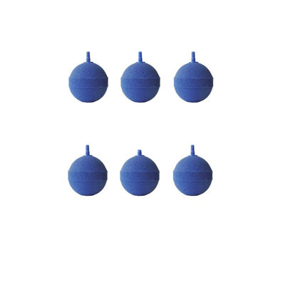 Pisces 6X Aquarium Or Pond  Airstone Ball 2" 50mm X 50mm from B&Q