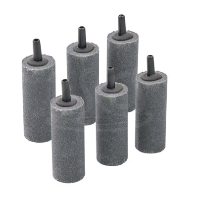 Pisces 6X Aquarium Airstone Cylinder 20X50mm from B&Q