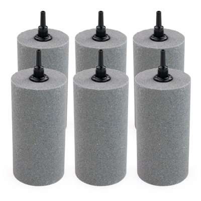 Pisces 6X Pond Airstone Tall Cylinder 50X100mm from B&Q