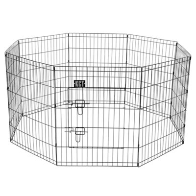 Kct Pet Puppy Dog Play Pen Wire Enclosure PlaypenLarge from B&Q