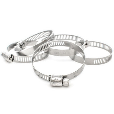 Pisces 5 Pack 35-51mm Stainless Steel Clips For 40mm Hose from B&Q