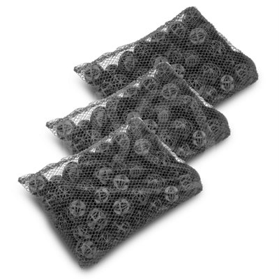 Pisces Pack Of 3 Aquarium Bio Balls Filter Media  With Foam150 Balls Total Porous Biological Filtration from B&Q