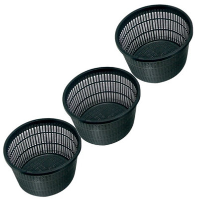 Pisces Pond Round Planting Basket 22 X 12Cm3 Pack from B&Q