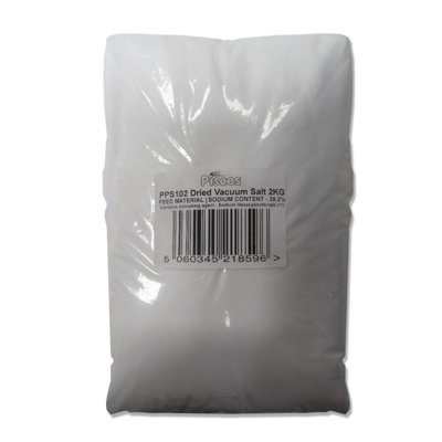Pisces Pure Dried Vacuum Pond Salt 2Kg from B&Q