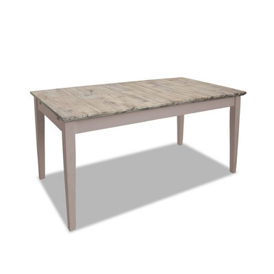 Statement Furniture Florence Rectangle Extendable Kitchen Dining Table In Truffle from B&Q