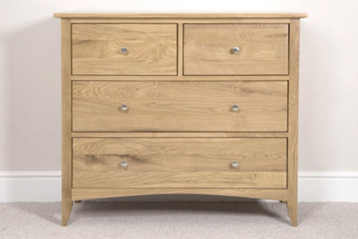 Statement Furniture Edward Hopper Oak Over Chest Of Drawers Size 2