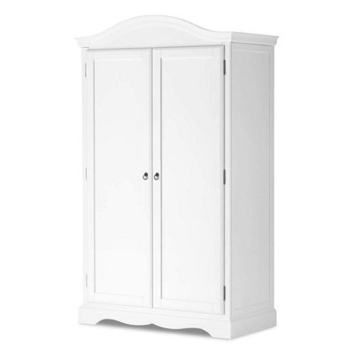 Statement Furniture Romance Double Wardrobe French Style - True White