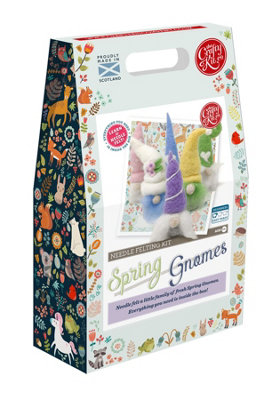 B&Q -  Co Spring Gnomes Needle Felting Kit