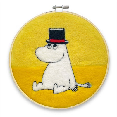 The Crafty Kit Co Moominpappa Sitting Needle Felting Kit