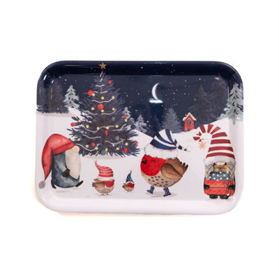 Festive Forest Friends Large Tray from B&Q