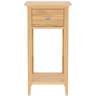Rest Relax Keswick Oak Hall Table Beige from B&Q
