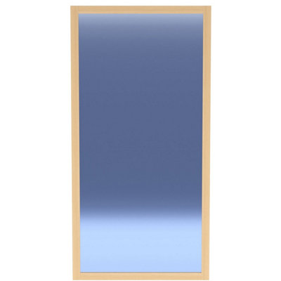 Rest Relax Keswick Oak Mirror Light Oak from B&Q
