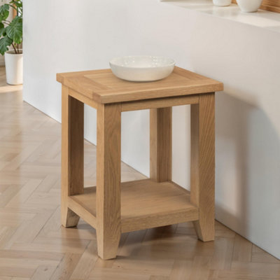 Julian Bowen Astoria Rectangular Side TableOak from B&Q