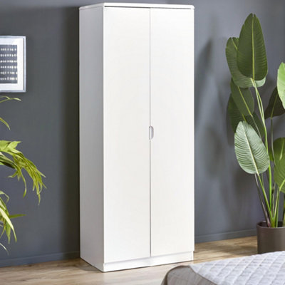Julian Bowen Manhattan 2 Door Wardrobe White - Image 10