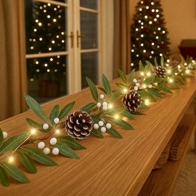  - Marco Paul Led 1.5M Artificial Sage Garland Decoration