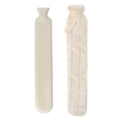 2L Long Hot Water BottleCream from B&Q