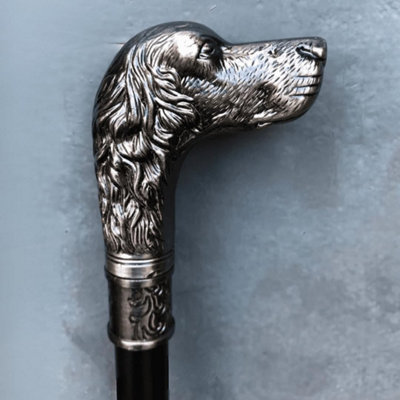 Marco Paul Vintage Style Dog's Head Walking Stick from B&Q