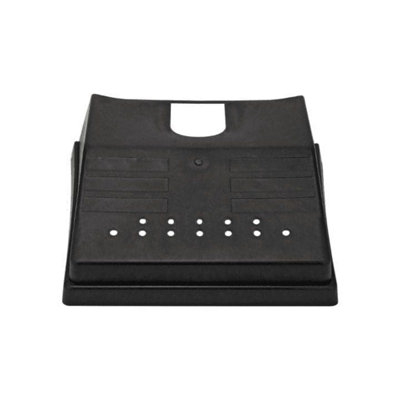Outdoor Plastic Black Drain Manhole Cover from B&Q