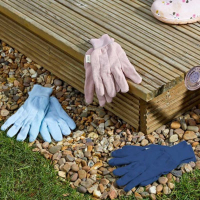 Marco Paul Multi Pack Cotten Gardening Gloves- Medium from B&Q