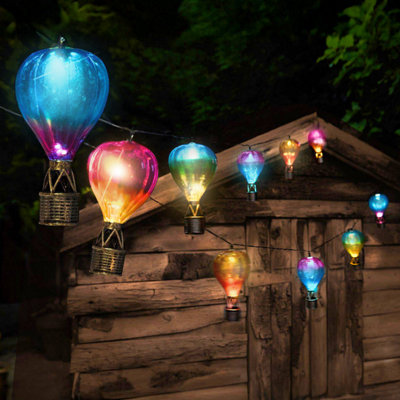 Marco Paul Solar Hot Air Balloon String Light from B&Q