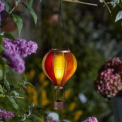 Marco Paul Flaming Hot Air Balloon Solar Light from B&Q