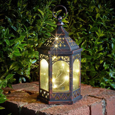 Marco Paul Moroccan Firefly Lights Lantern from B&Q