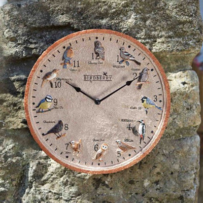 Marco Paul Birdberry Garden Clock from B&Q