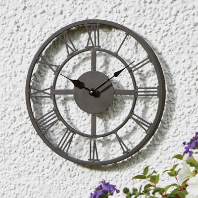Marco Paul 14In Outdoor Wall Clock from B&Q