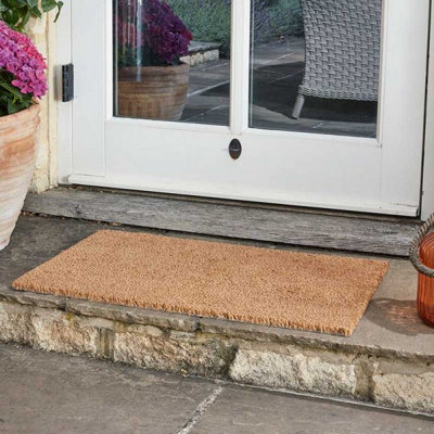 Marco Paul Hand Woven Coir Door Mat from B&Q