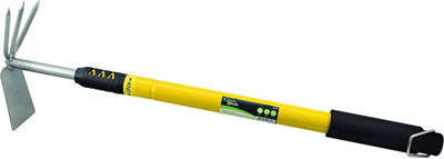Carbon Steel Telescopic Garden WeederLong Handle Gardening Patio Weeding Weed Puller Remover Tool from B&Q