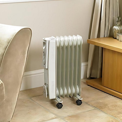 Marco Paul 7 Fin Oil Filled Radiator Electric Heater from B&Q