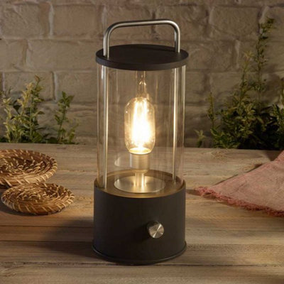Marco Paul Black Lantern Garden Solar Light from B&Q