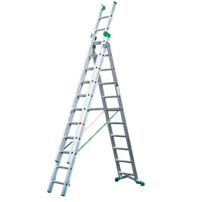 B&Q -  3.54M Heavy-Duty Combination Ladder (8.1M)