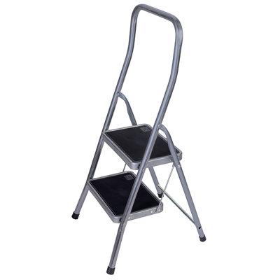 B&Q -  2 Tread High Rail Aluminium Step Stool