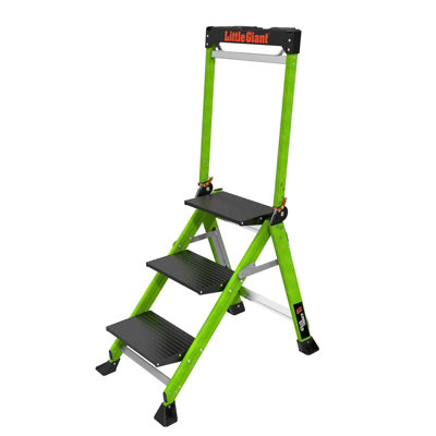Little Giant 3 Tread Jumbo Fibreglass Grp Step from B&Q
