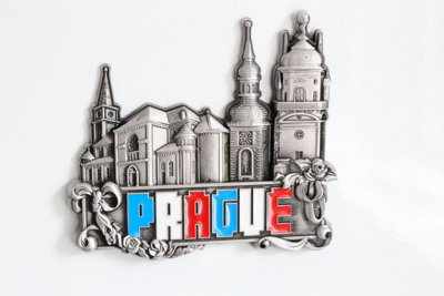 Unique Design Metal Fridge Magnet Home Decor Holiday Souvenir Gift From Prague from B&Q