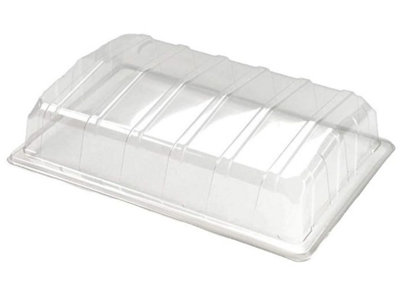 Nutley's Kitchen Gardens Nutley's Clear Plastic Full Size Seed Propagator Lids (Pack Of 10)British Made from B&Q