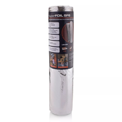 Superfoil Sf6 Multifoil Insulation 1.2M X 10M from B&Q
