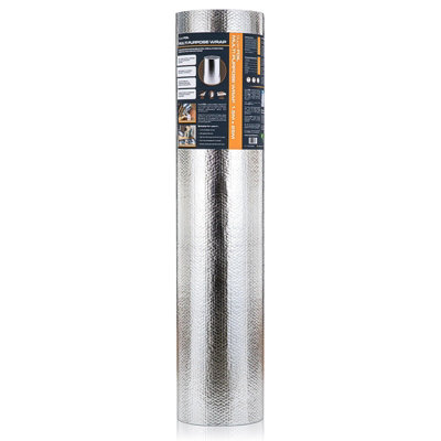 Superfoil Foil Insulation Roll 1.5M X 25MEnergy Saving Diy Bubble Foil Sheet from B&Q