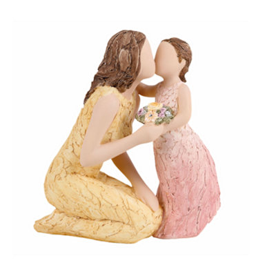 More Than Words Love You Forever Figurine (Mother & Daughter)  Exclusive from B&Q