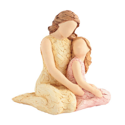 More Than Words A Mothers Love Figurine (Mother & Daughter) from B&Q