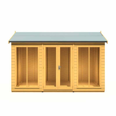 Shire Mayfield 12 X 6 Summerhouse - Wood - L199 X W371.4 X H241.5 Cm