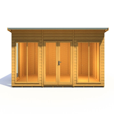 Shire Lela 12X8 Summerhouse - L282.1 X W371.4 X H227.5 Cm